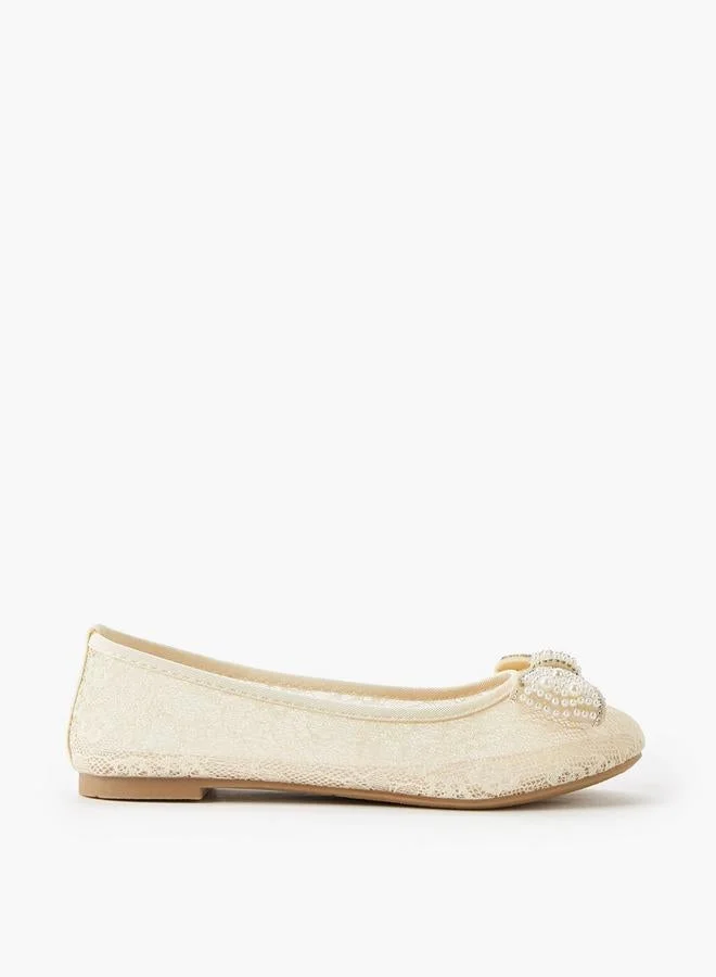 Flora Bella By Shoexpress Girls Slip On Ballerina Ramadan Collection